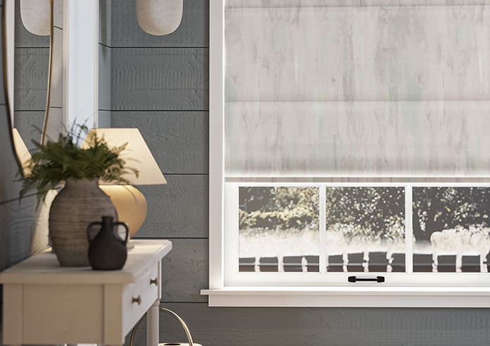 Waterfall, Greige - Twist&Fit Roman Blind - Image 5